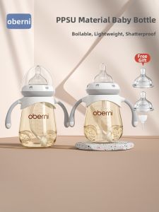 oberni | PPSU Durable Baby Bottle with Duck Beak Straw for 6+ Months