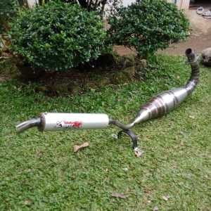 knalpot ninja R/RR/SS type standar plat