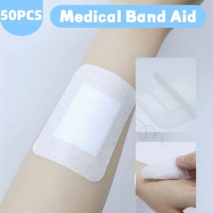 10/20/50PCS Breathable Non-woven Large Adhesive Wound Dressing Big First Aid Bandage Pad Plasters 6x7cm
