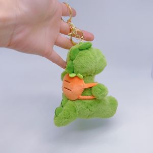 Cute Plush Dinosaur Keychain Backpack Hanging Decoration Boys Girls Gifts Creative Gift Ideas Animal Themed Opp Bag Packaging