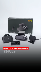 DDPAI N5 Dual 2026 4K HDR GPS Super Capacitor DashCam with 4G Connectivity and Radar Kit