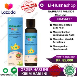 Naturafit For Kids Meltusif Madu Anak Herbal Meredakan Batuk Dan Sariawan Paling Ampuh