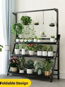 Solid Wood Flower Stand