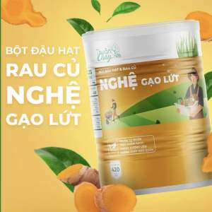 BỘT ĐẬU HẠT & RAU CỦ NGHỆ GẠO LỨT. HỒ TRỢ VIÊM DẠ DÀY LOÉT BAO TỬ