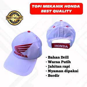 TOPI MEKANIK HONDA / AHASS FULL BORDIR