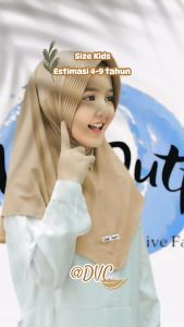 Jilbab Instan BERGO SHAFA Pinguin Jersey Premium Kualitas Butik