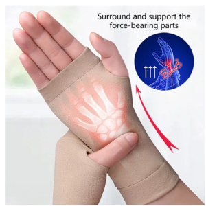 1PCS Compression Wrist Thumb Strap Carpal Tunnel Splint Hand Support Brace Brace Brace Belt Cuff Tendinitis Arthritis Gloves