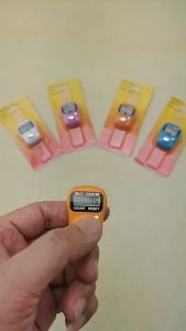 3PCS เครื่องนับนิ้ว แบบพกพา เครื่องนับอิเล็กทรอนิกส์ เครื่องนับปุ่ม แบบแมนนวล เครื่องนับมือถือ ขนาดเล็ก