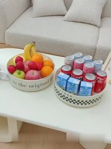 Kệ đựng gia vị kệ gia vị xoay 360 độ đường kính lớn chất liệu nhựa PET cao cấp Odela House
