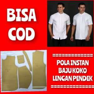 Pola Instan Koko Lengan Pendek
