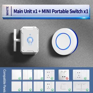 Wireless Remote Control Switch Automatic Button Pusher Lazy ON/OFF Controller for indoor Lights on off Tools No Wiring Needed
