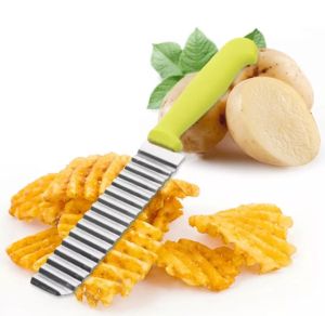 pisau pemotong kentang/pisau gelombang