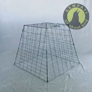 SEMPATI Kandang Ayam Kurungan Ayam Galvanis Piramida Pyramida Sangkar Besi Kurung Ayam Laga Jago Bangkok Jantan Aduan Petarung Tenggaran Besi Ayam Merek Sempati