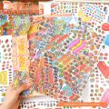Supermarket Scene Simulation Decoration Sticker. 