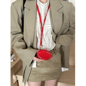 Túi Đeo Chéo Hình Hộp Tròn Mini Chất Lượng Cao Thiết Kế Độc Đáo Túi Đựng Đồ Trang Sức Túi Đựng Chìa Khóa Thời Trang Hàn Quốc Túi Da PU Mềm