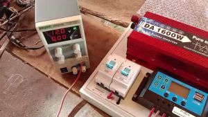 อินเวอร์เตอร์ 1600W12V เพียวไซน์ ชุดสำเร็จพร้อมใช้งาน ชาร์จเจอร์30A ใช้งานกับแบต 12V