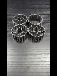 2/4/6pc Stainless Steel Cookie Cutter Durable Baking and Decorating Cookie Cutters Suitable for Christmas Easter ValentineS Day
