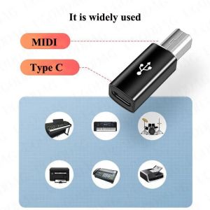 Đầu chuyển đổi Type C sang máy in máy FAX DAC USB 2.0 Type B