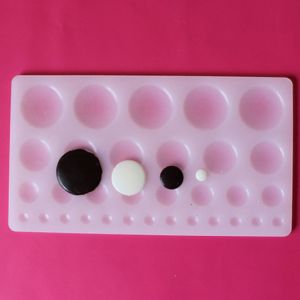 Cartoon Birthday Cake Decorations Silicone Chocolate Mold Animal Eyes round 3D Decorative Pieces Kitchen Baking Tools