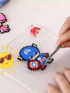 🔥HOT🔥 DIY Perler ลูกปัดฟิวส์ 5.5 มม. 2.6 มม. วันหยุดของเล่นเพื่อการศึกษาหัตถกรรมพร้อมอุปกรณ์เสริมสำหรับเด็กผู้ใหญ่เด็กที่ดีที่สุด Gift