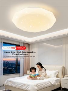 smeou | Minimalist Bedroom Ceiling Light Star Diamond Design