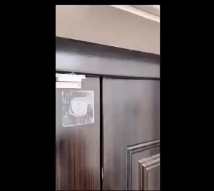 Automatic Door Closer Soft Close Adjustable Wire Rope Punch Free Auto Closer Otomatik Automatik Penutup Pintu 拉绳闭门器