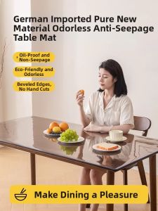 Transparent Waterproof Oil-Resistant Heat-Resistant Table Protector