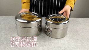 MEIJIAAO Bekas Makanan Keluli Tahan Karat – Pilihan Terbaik Untuk Hidangan Panas/Stainless Steel Food Container /(13cm & 15cm)