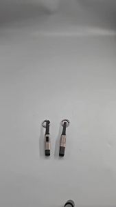 Cáp Sạc Nhanh PD 65W Ngắn 4 Trong 1 Màn Hình Kỹ Thuật Số Móc Khóa USB Type C Dành Cho iPhone 15 16 17 Samsung