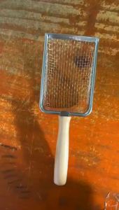 1/4Pcs Stainless Steel Soil Shovel 1/1.5/2.0/ 2.8/ 3.8/4.3/5.0mm Multipurpose Gardening Shovel And Sieve For Soil Wooden Handle
