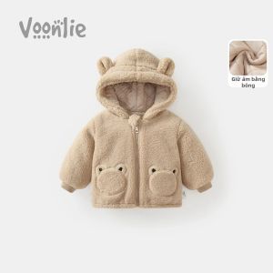 VOONLIE | Quần Áo Bé Trai Dày Hooded Ấm