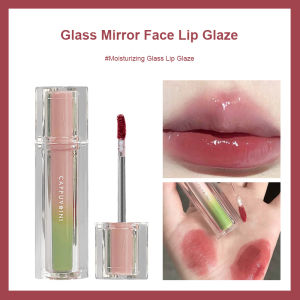 Lip Glaze Water Glossy Wajah Lip Gloss Kaca yang Melembabkan Lipstik Lip Glaze-🌹Tamia