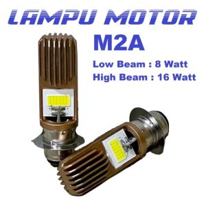 2pcs Lampu Led Honda Vario 125 Hi Low Putih
