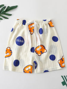 Quần Short Cotton Nguyên Chất Cho Trẻ Em Mùa Hè Mỏng Thoáng Khí Quần Dài Năm Điểm Thường Ngày Ngoài Trời Cho Trẻ Em