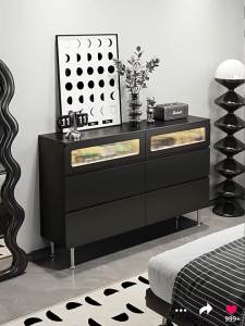 ZUNTONGGE | Modern Minimalist Thin Bedroom Storage Cabinet