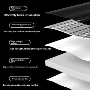 MONLEYTA | Powerful Roof Waterproofing Material Butoxy Self Adhesive Tape Strong Leak Sealing Cement Floor Crack Repair Leak Proof