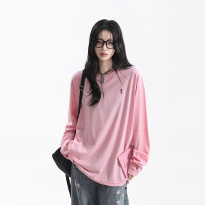 zuocisankon | Áo Thun Rộng oversized Thêu Trẻ Trung