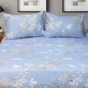 Essina Calla 100% Cotton 780TC Bed Sheet Set Soft & Cooling Easy Care 40cm Deep Pocket Super-SIngle Queen King Super-King