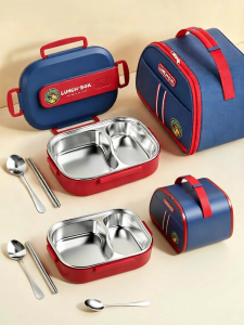 XIAOCHUSHU | Stainless Steel Student Lunch Box