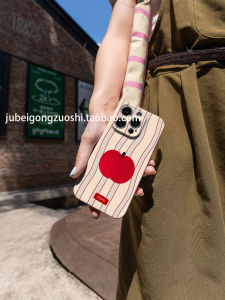 Striped  Creative Minimalist Phone Case for  17 pro Max 16 pro Max 15 Soft Shell Protective Cover Artistic Design