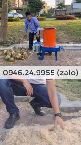 Máy băm rơm dừa 1 pha ( không động cơ )