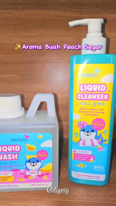 Molebi Baby Liquid Cleanser - Sabun Cuci Piring & Pembersih Botol Bayi 500g - No Residue Technology