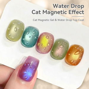 BORN PRETTY | BORN PRETTY 1/2pcs Water Drop Top Coat Gel Nail Polish 10ml Clear Water Droplet Nail Art Gel Varnish Semi Permanent UV LED Gel