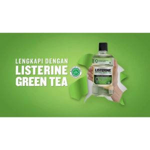 LISTERINE Green Tea Antiseptic Mouth Wash 100ml - Obat Kumur Antiseptik
