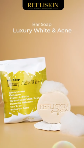 Refli Skin - Bar Soap Luxury White Acne - Serum Glow Up - Mencerahkan - Ken Herbal