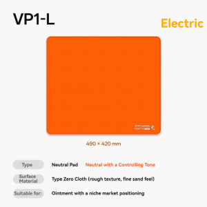 Rapoo VP1 Gaming Mouse Pad 490x420mm XSOFT Sunken Edge Anti-Slip Rubber Base Sweat-proof FPS Desk Mat 3950 3395 VT3s CSGO Gamer