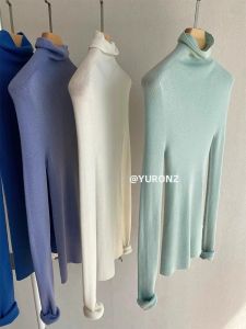Mint Green High Neck Seamless Fitted Tunic