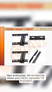 Fixed Mounting Bracket 26 "- 63" V-star V63