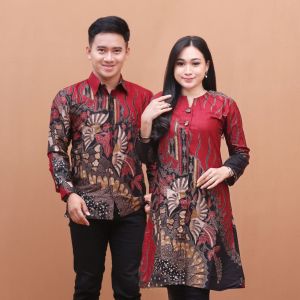 Tunik Kancing Depan & Baju Batik Wanita Modern