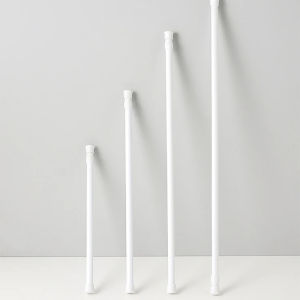 Multi Purpose Spring Loaded Extendable Telescopic Net Voile Tension Curtain Rail Pole Net Rods